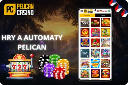 Hry a automaty v Pelican Casino
